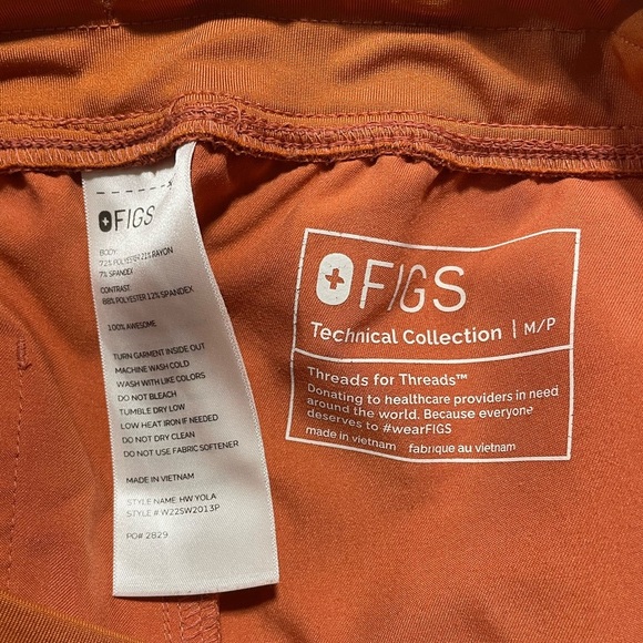 FIGS-High Waisted Yola Skinny Scrub Pant - Picture 5 of 5